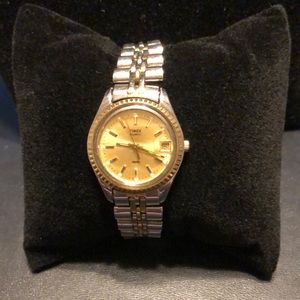Ladies Timex Quartz Two-Tone Watch